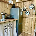 Camping каравана синята маймуна плаж градина # Rv Blue Monkey On The *