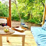 Camping каравана синята маймуна плаж градина # Rv Blue Monkey On The Cernomoreț