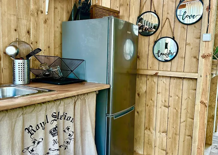 Campingplads каравана синята маймуна плаж градина # Rv Blue Monkey On The *